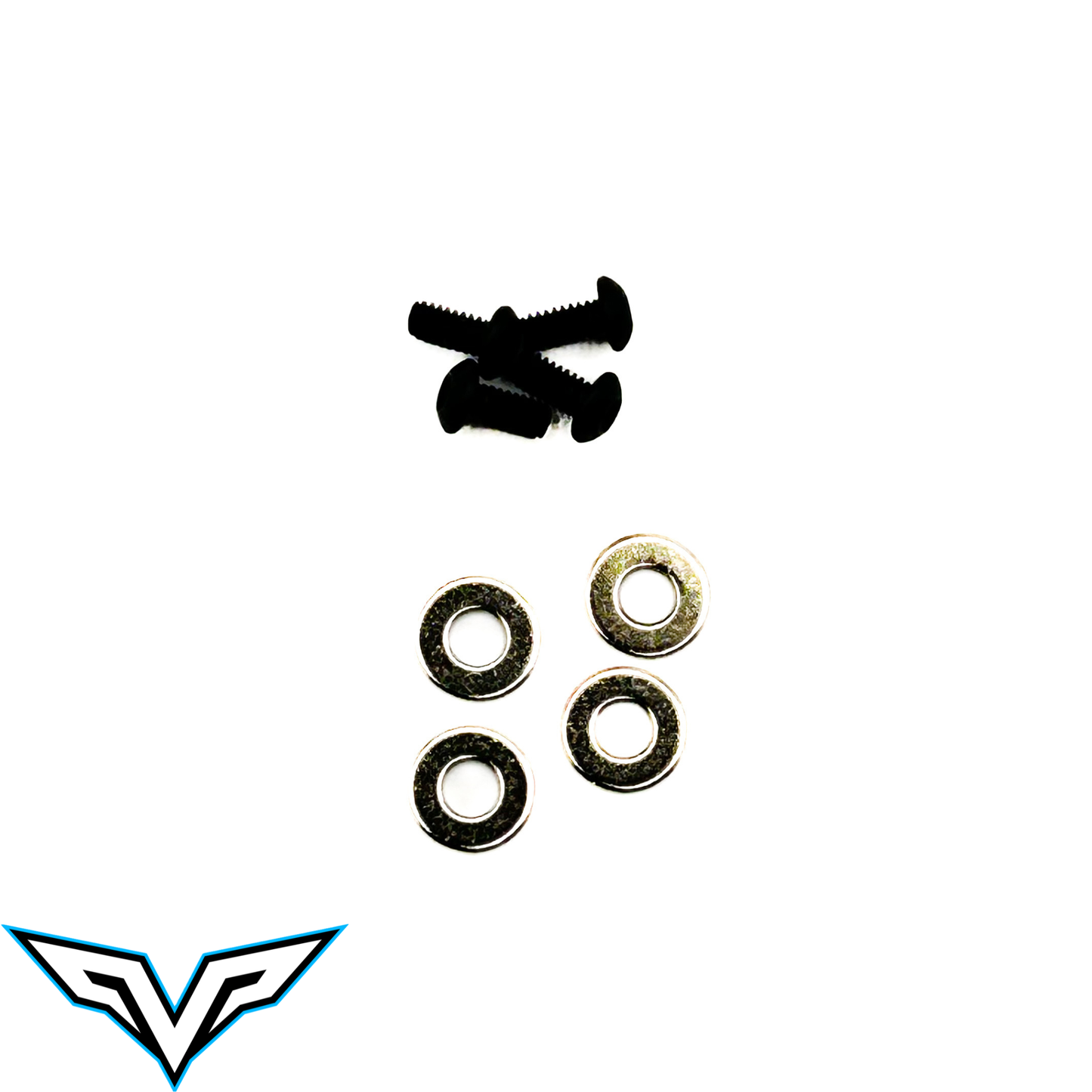 Shock Piston Screw and Washer (4)