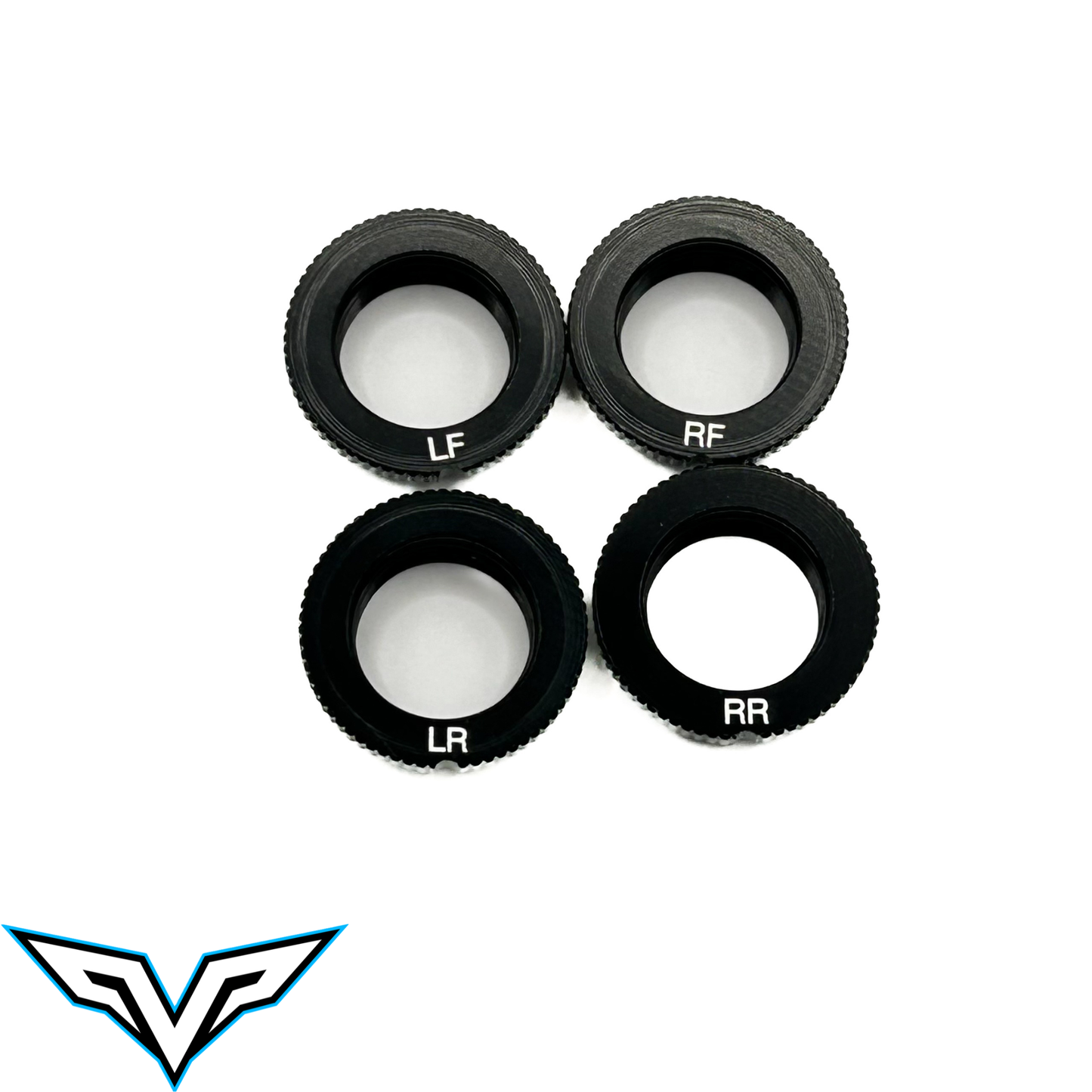 Small Bore Aluminum Spring Collar for Big/Small Bore Springs (4)