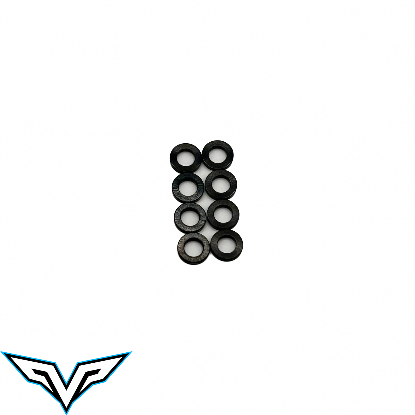 1mm Aluminum Spacer - M3 (8)