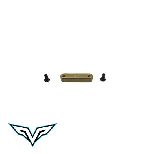 Brass Battery Side Weight - 10g