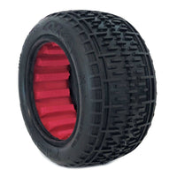 AKA Rebar 1/10 Rear Tires Soft with Red Insert 13108sr